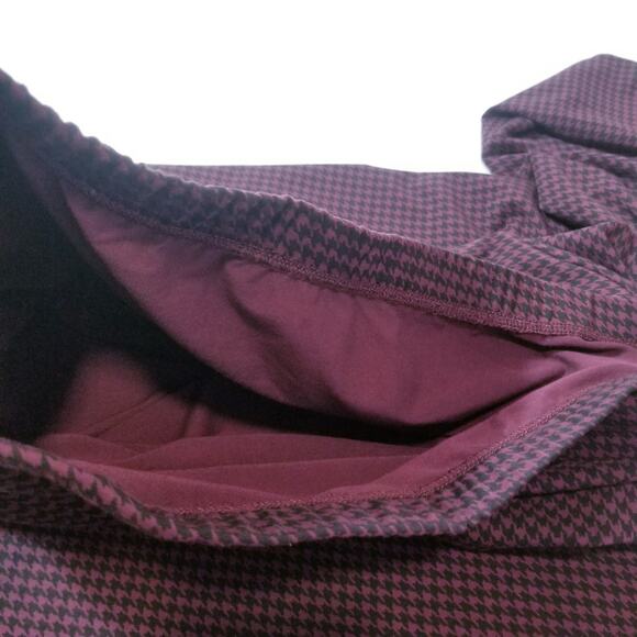 Hatch Purple Houndstooth Sheath Maternity Dress - Picture 6 of 12